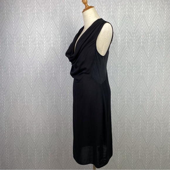 Helmut Lang Dresses & Skirts - HELMUT LANG Cowl Neck Black Dress